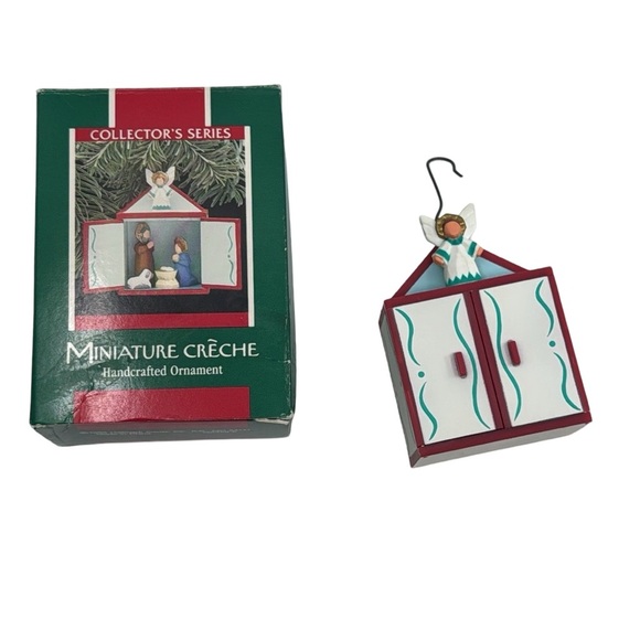 Hallmark Keepsake Ornament‎ 1989 Miniature Creche Nativity - Last in Series! - Picture 4 of 8